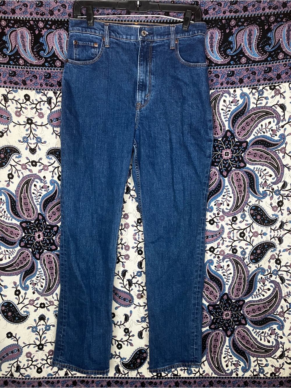 Abercrombie high rise straight leg jeans 28